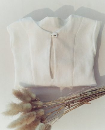 Cérémonie Bohème garçon - haut en lin viscose