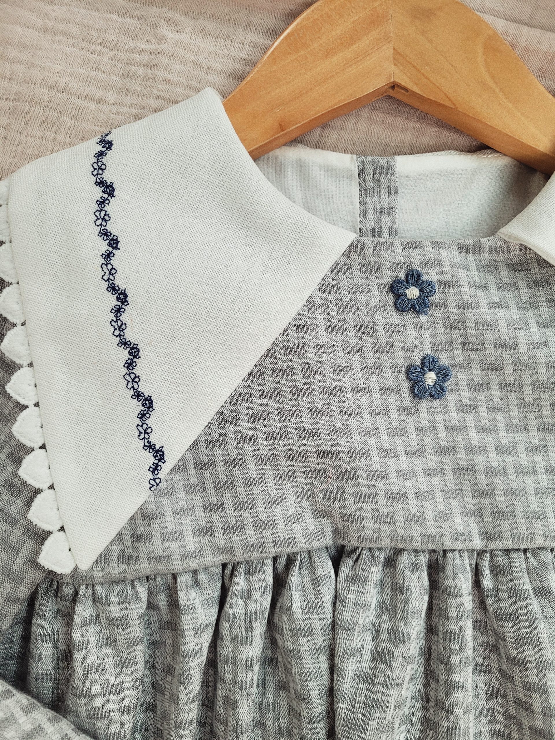 Blouse - "Vintage denim"