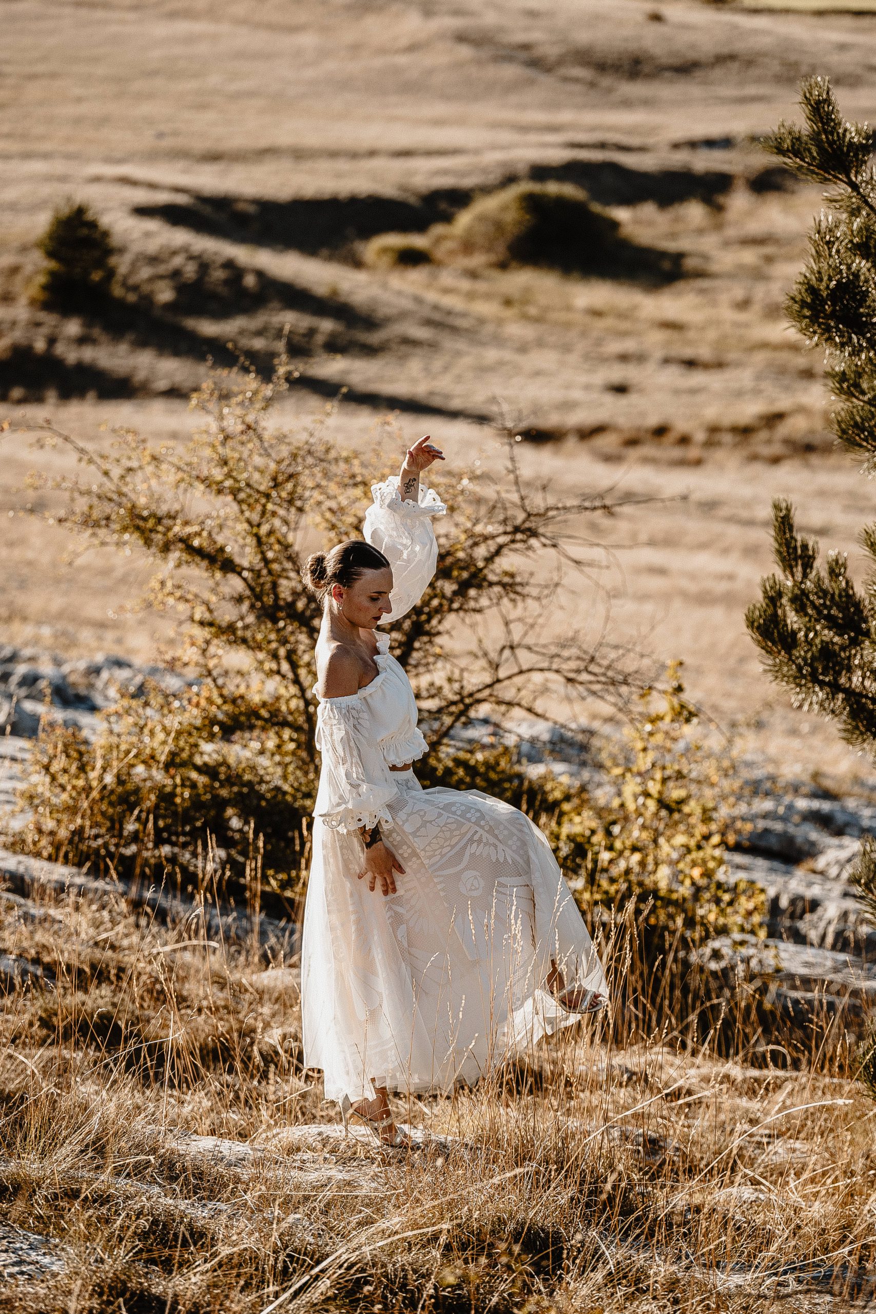 Cérémonie civile - Jupon Bardot