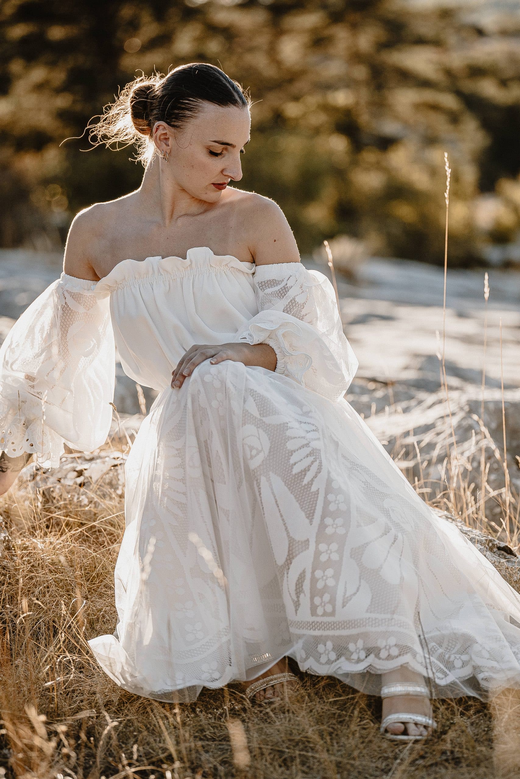 Cérémonie civile - Jupon Bardot