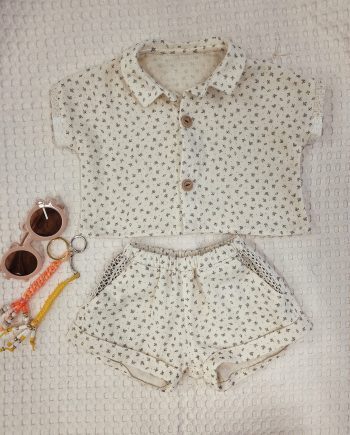 Chemise garçon  - " double gaze"