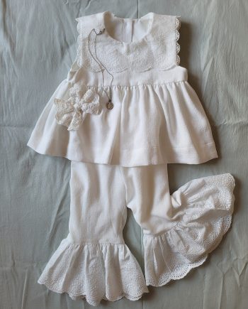 Cérémonie Bohème - patte def broderie anglaise