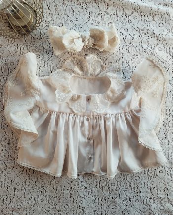 Blouse cérémonie - St tropez satin de coton